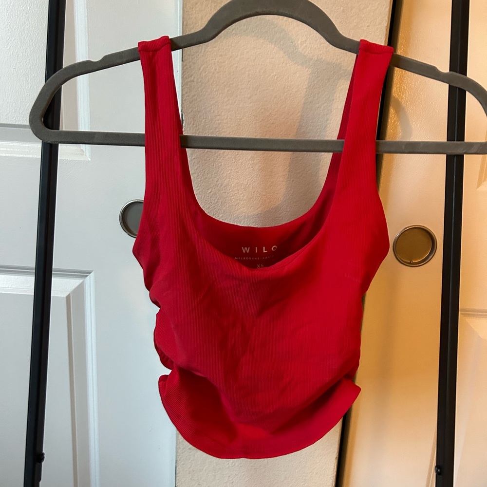 Never Worn Marshalls Red Muscle Tee